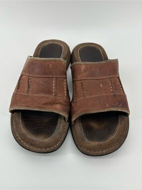 Timberland | Shoes | Timberland Dark Brown Leather Synthetic  display picture 3